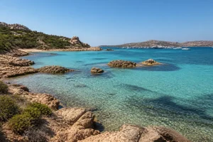 Spiaggia di Giardinelli a La Maddalena (Sardegna)